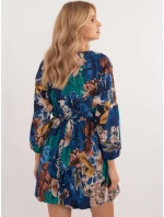 Sukienka DHJ SK ciemny niebieski model 21738232 - FPrice Sukienka DHJ SK ciemny niebieski model 21738232 - FPrice