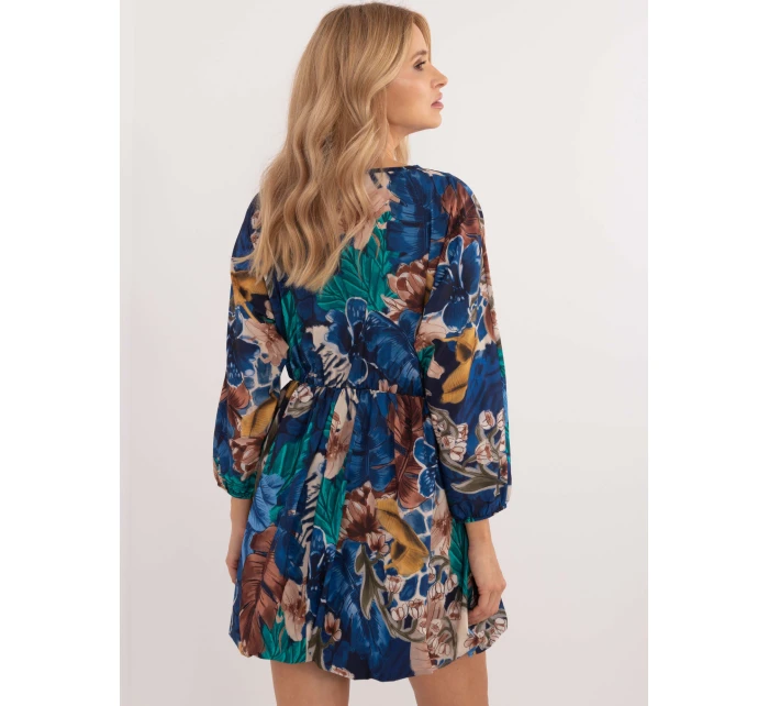 Sukienka DHJ SK ciemny niebieski model 21738232 - FPrice Sukienka DHJ SK ciemny niebieski model 21738232 - FPrice