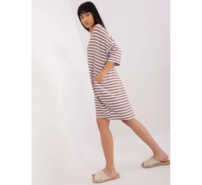 Tunika EM TU 890.13 bielo-hnedá