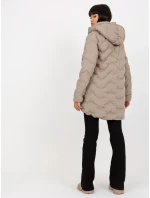 Dámska bunda NM KR P22 6632 62.00P béžová Dámska bunda NM KR P22 6632 62.00P béžová