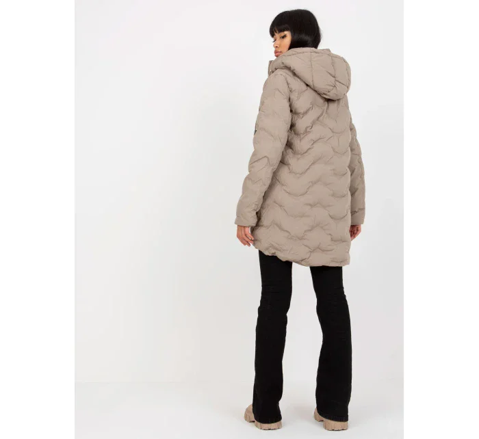 Dámska bunda NM KR P22 6632 62.00P béžová Dámska bunda NM KR P22 6632 62.00P béžová
