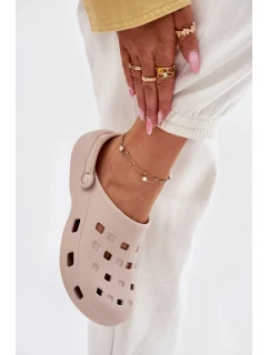 Dámske penové papuče LEMIGO - béžové