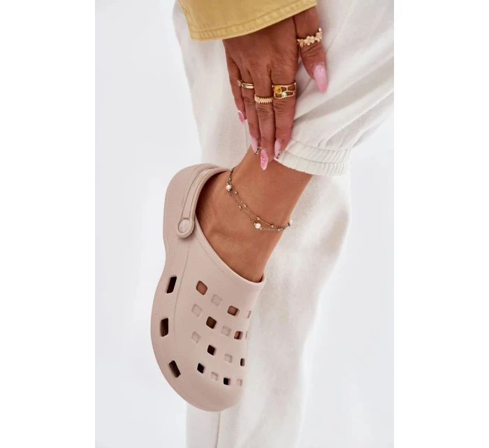 Dámske penové papuče LEMIGO - béžové Dámske penové papuče LEMIGO - béžové