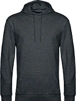 B&C #Hoodie Pánska mikina s kapucňou 01.U03W heather asphalt