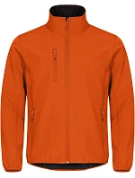 Classic Softshell Jkt M Pánská 3vrstvá softshellová bunda orange model 22471146 - Clique Classic Softshell Jkt M Pánská 3vrstvá softshellová bunda orange model 22471146 - Clique