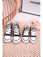 Dětské Tenisky Vysoké Se Zipem BIG STAR model 21545343 Černé - Big Star Shoes