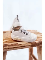 Dětské kožené tenisky BIG STAR model 21594822 Bílé - Big Star Shoes