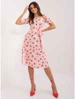 Šaty LK SK 509677 1.29 svetlo ružová