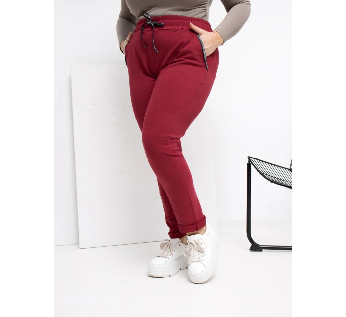 Tepláky RV DR 4765.52 bordová Tepláky RV DR 4765.52 bordová