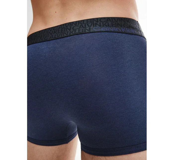 Pánske boxerky NB2682A - 8SB - Tmavomodrá - Calvin Klein