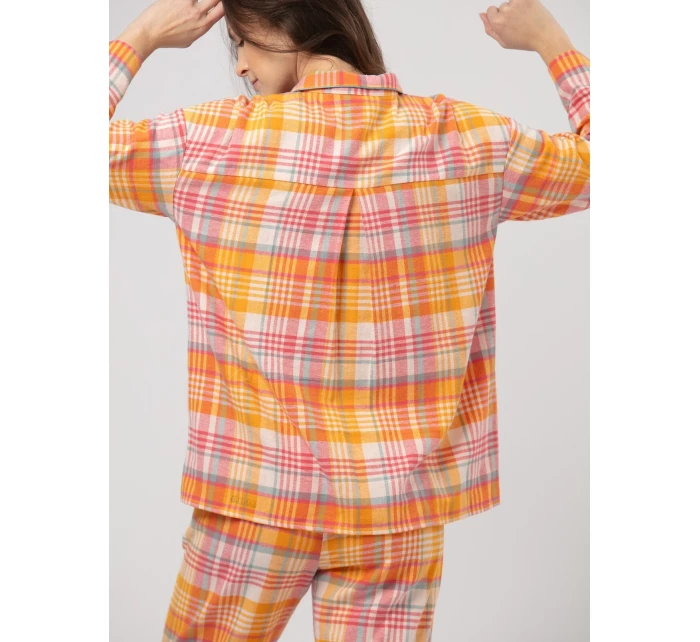 Pyžamo Key LNS 473 B24 Flanelové dlhé/r S-XL otvoriteľné Pyžamo Key LNS 473 B24 Flanelové dlhé/r S-XL otvoriteľné