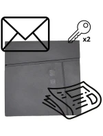 POŠTOVÁ SCHRÁNKA 37X37X10,5CM 1067544 SASKA GARDEN