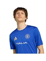 Pánske tričko adidas Italy 26 Jersey blue KH2306 pánske Pánske tričko adidas Italy 26 Jersey blue KH2306 pánske