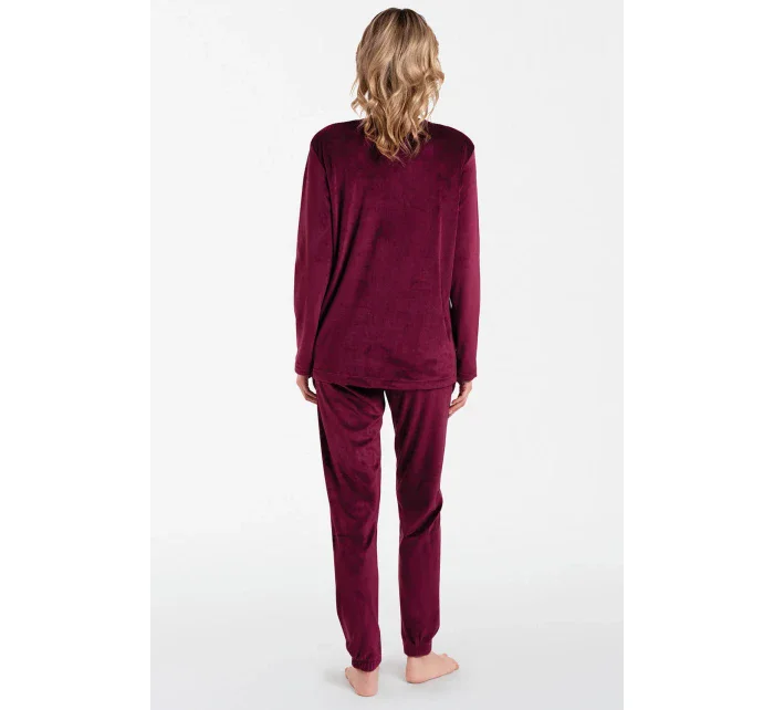 model 20578983 dł.r. dł.sp. kolor:bordo - Italian Fashion