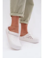 Dámské pantofle z Big Star Bílé model 22016676 - Big Star Shoes Dámské pantofle z Big Star Bílé model 22016676 - Big Star Shoes