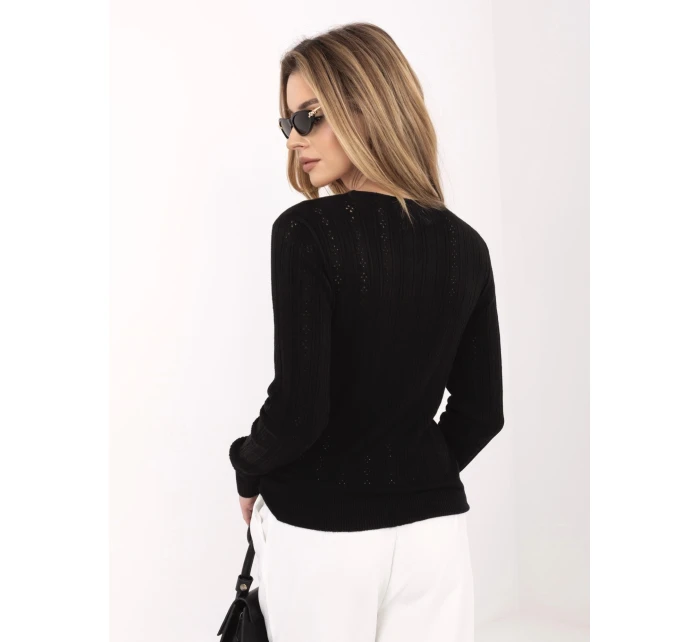 Jumper D90186AK90993A čierny Jumper D90186AK90993A čierny