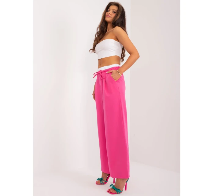 Spodnie DHJ SP model 21175319 fuksjowy - FPrice Spodnie DHJ SP model 21175319 fuksjowy - FPrice