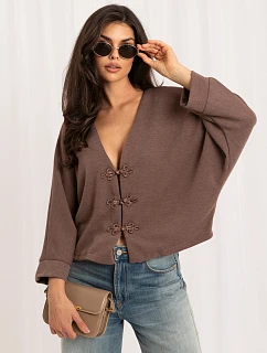 Sweter MI SW model 22340797 ciemny bezowy - FPrice