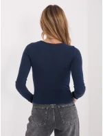 Blúzka WT BZ A1146.95 tmavomodrá