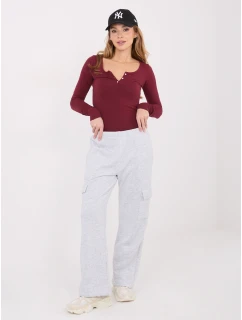 Spodnie WT SP model 21818955 szary - FPrice