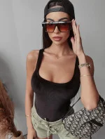 Dámske body 279091 čierne - Ola Voga