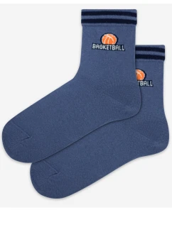 Chlapčenské vzorované ponožky 6-11 rokov W.025