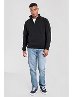 Iconic Premium Zip Neck Sweat Těžká mikina s 1/4 zipem model 22459605 black - Fruit of the Loom Iconic Premium Zip Neck Sweat Těžká mikina s 1/4 zipem model 22459605 black - Fruit of the Loom