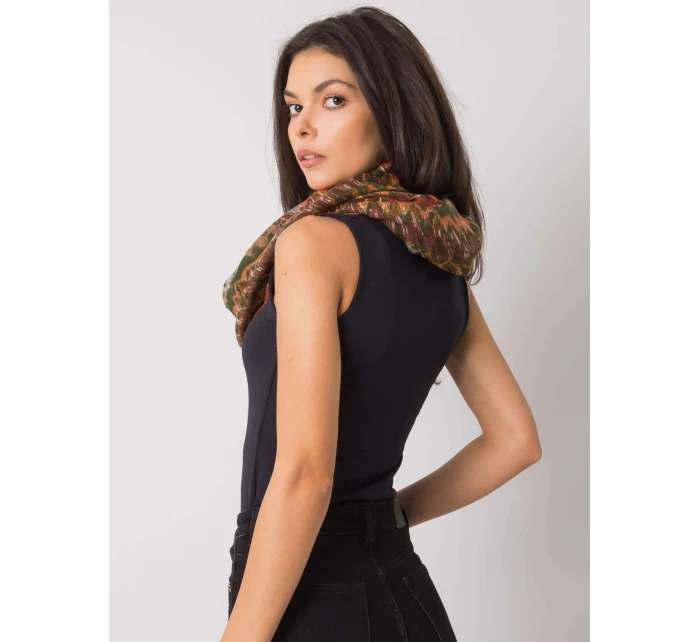 Dámska šatka AT CH F106016 tmavo oranžová