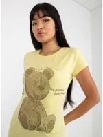 T shirt EM TS HS 21 model 21195972 jasny żółty - FPrice