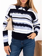 Sweter PM SW model 22400838 niebieski - FPrice Sweter PM SW model 22400838 niebieski - FPrice