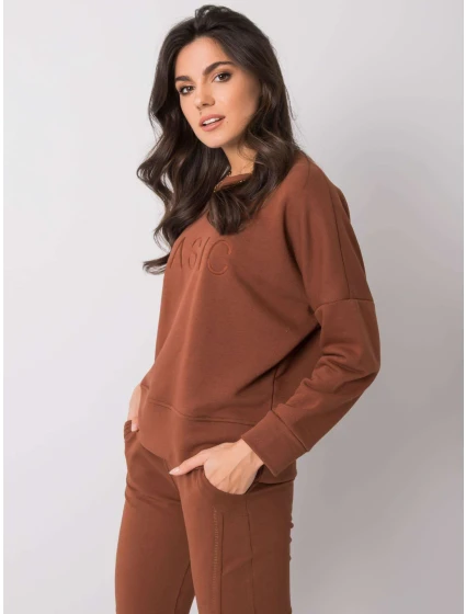 Mikina RV BL 6080.19 tmavo hnedá Mikina RV BL 6080.19 tmavo hnedá