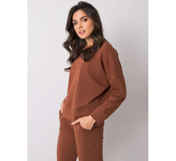 Mikina RV BL 6080.19 tmavo hnedá Mikina RV BL 6080.19 tmavo hnedá