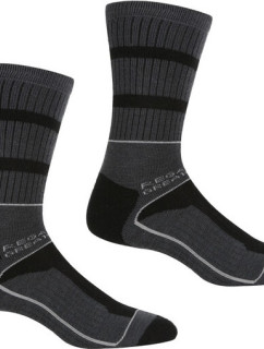 Pánske ponožky Regatta RMH045 Samaris 599 čierno šedé