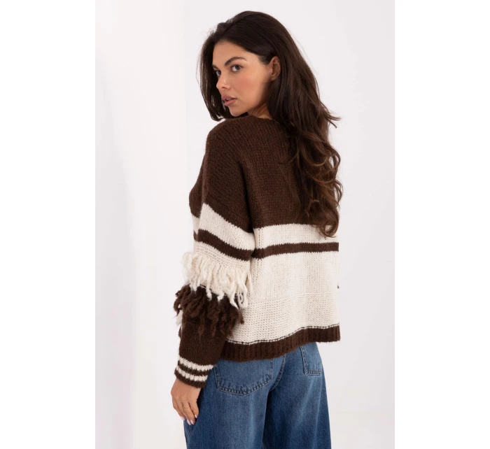 Sveter na gombíky model 218010 Taliansko Moda