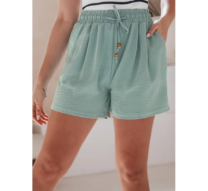 Dámské látkové šortky SUMMER zelené Dstreet model 21987208 - FashionStreet