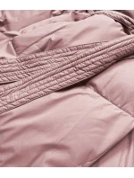 Růžová dámská zimní  bunda model 21244484 - J.STYLE