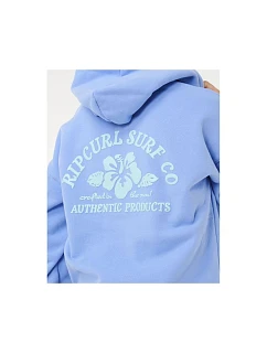 Dámska mikina RIP CURL Surf Puff Heritage Hood P/P, modrá