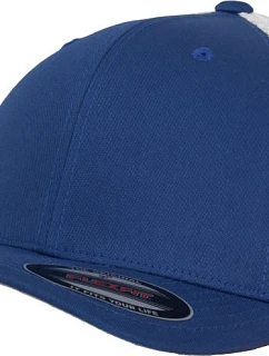 Flexfit 6511 6-panelová truckerová čiapka „Mesh“ 55.6511 kráľovská modrá/biela