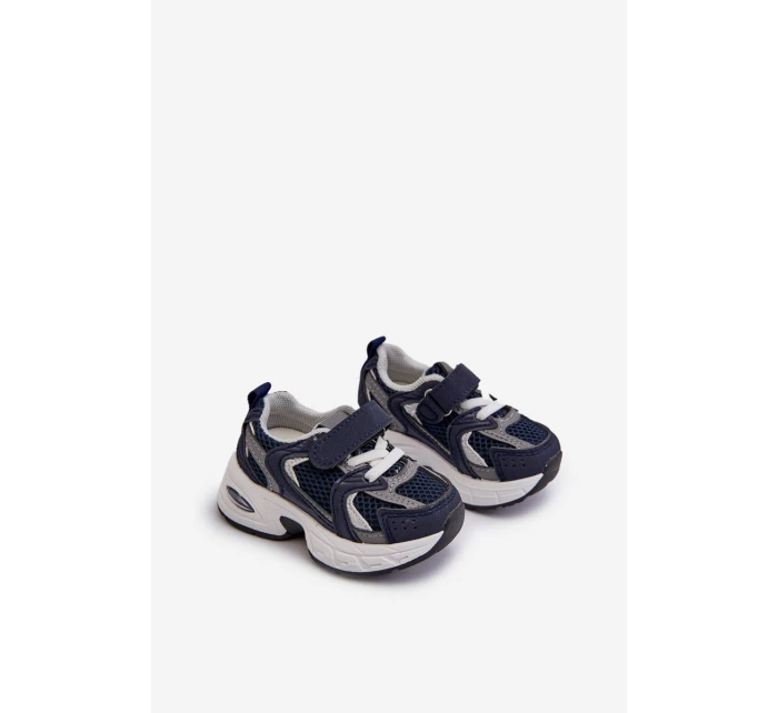 Dziecięce Buty Sportowe Sneakersy Na Rzep Granatowe Rulagia Dziecięce Buty Sportowe Sneakersy Na Rzep Granatowe Rulagia
