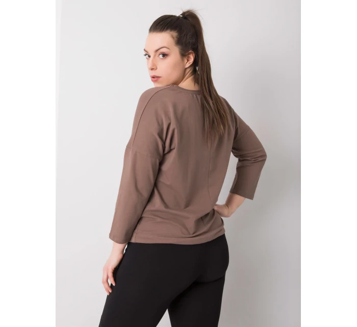 Blúzka RV BZ 6294.06P hnedá