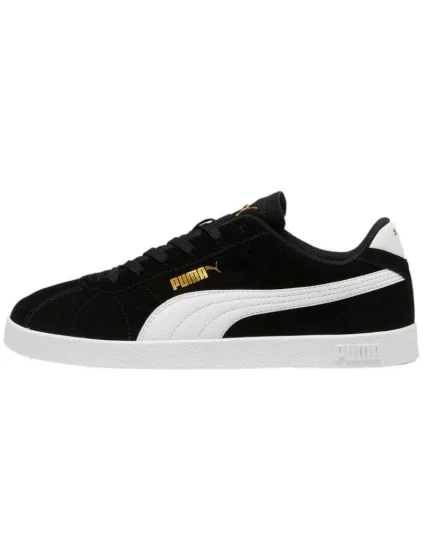 Pánske tenisky Puma Club II M 397444 01 Black with white - Puma Pánske tenisky Puma Club II M 397444 01 Black with white - Puma