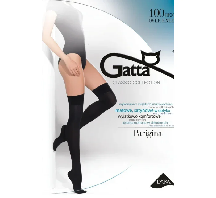 model 6176737 100 Hladké nadkolenky 100 DEN - Gatta