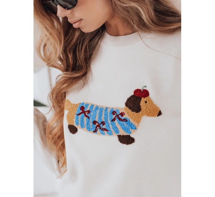 Dámský svetr s aplikací  Dstreet model 21991041 - FashionStreet