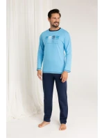 Pánske pyžamo Regina 487dł/r 2XL-3XL Z25/26