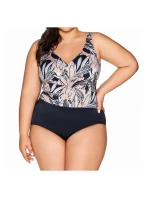 Dámské jednodílné plavky 61 black - AVA Dámské jednodílné plavky 61 black - AVA