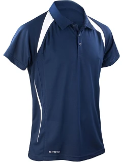 S Pánské piqué polo 29. navy/white model 22426418 - Spiro
