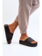 Dámské žabky na tlusté podrážce černé model 21649931 - Boto