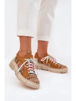 Dámské Kožené Polobotky model 21693708 Multikolor - Maciejka