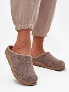 Domácí Obuv Dámské Pantofle model 21714563 Béžové - Inblu