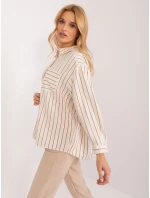 Koszula BP KS model 22003958 camelowy - FPrice Koszula BP KS model 22003958 camelowy - FPrice